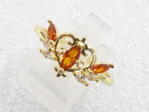 色石　指輪(18号)